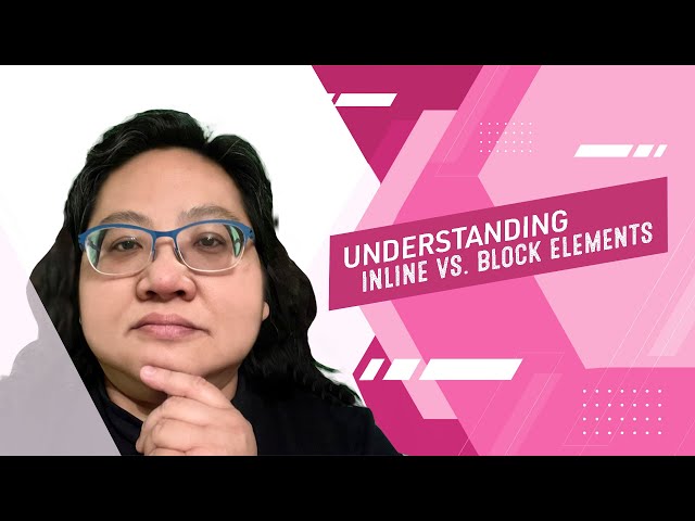 Coding for Beginners: CSS Basics #10— Inline vs Block Elements