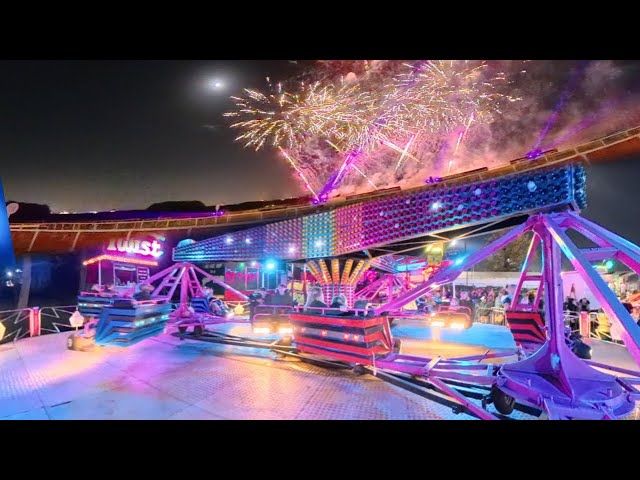 Reuben Slater's twist | 360° Onride  | Newcastle Racecourse Fireworks 2025