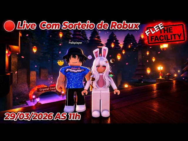 🔴 FLEE LIVE STREAM WITH ROBUX GIVEAWAY - 03/29/2026 - Roblox