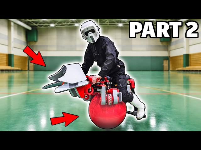 BALANCING ONE-BALL BIKE - Fixing the Steering