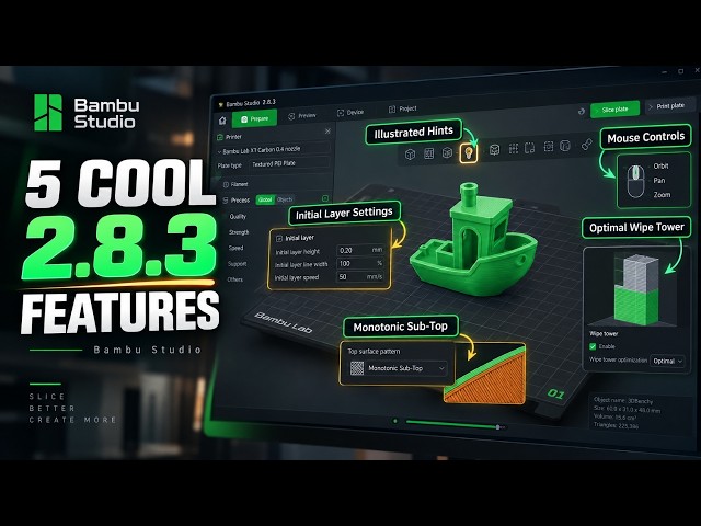 Bambu Studio 2.8.3 Has 5 Features You NEED to See!