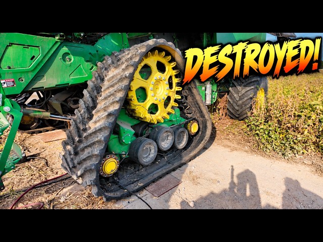 This X9 Track EXPLODED During Harvest…