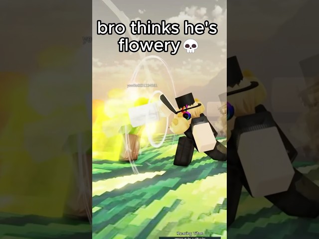 bro thinks he’s flowery 💀 #roblox #deltarune #meme #flowerman #chapter5 #flowery  ​⁠#fyp@Mrchip-67