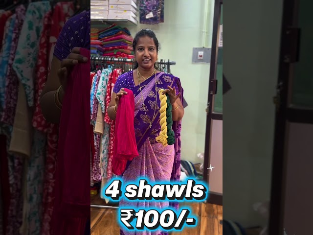 4 shawls 100 only #olivaboutique #saree #onlineshopping #deepasilksdharmapuri
