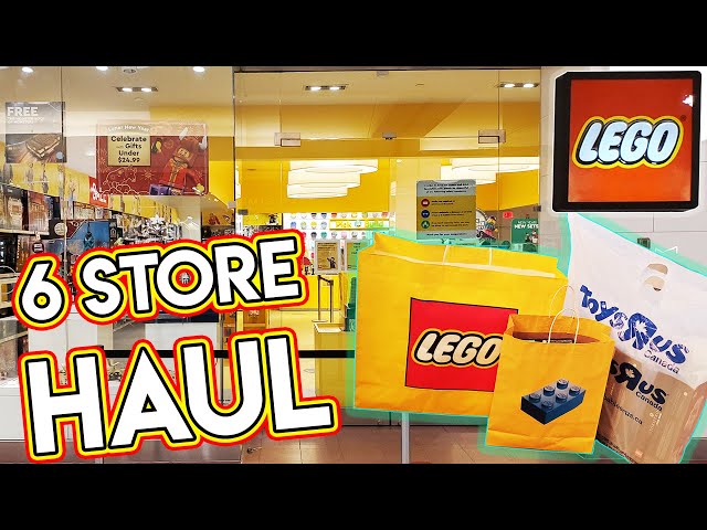 6 LEGO Store Shopping Trip! EPIC HAUL!