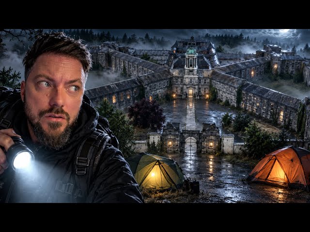We Camped 24 Hours in a 200-Year-Old HAUNTED Asylum… TERRIFYING