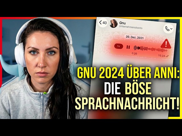 Das sagte Gnu 2024 zur bösen Sprachnachricht von AnniTheDuck! #annitheduck