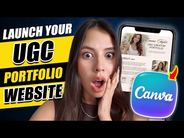 How to Create a UGC Portfolio Using Canva