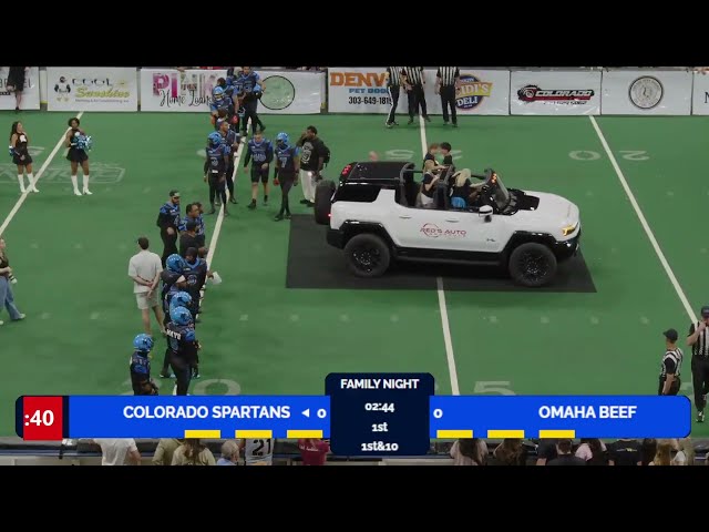2025 Week 13   Omaha Beef vs  Colorado Spartans