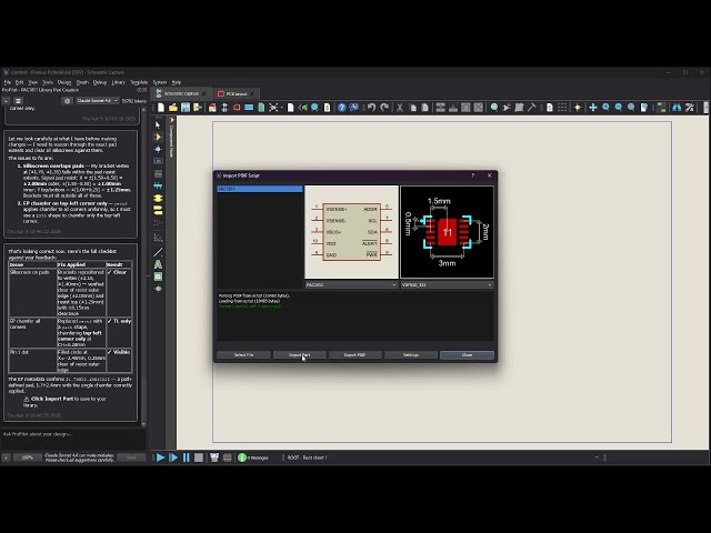Proteus AI Assisted Part Creation (BETA)