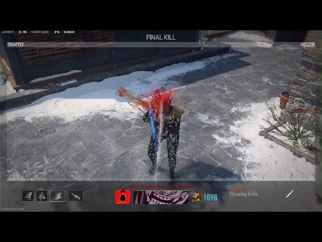 HOLD MY KNIFE G! Win in style!