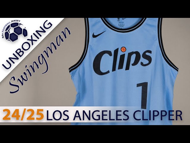 Los Angeles Clipper City Edition Jersey 24/25 Harden (Kitgg) Swingman Version Unboxing Review