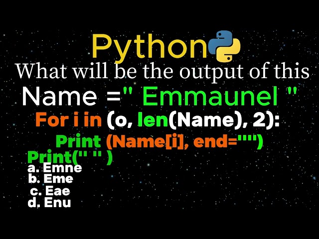 python code