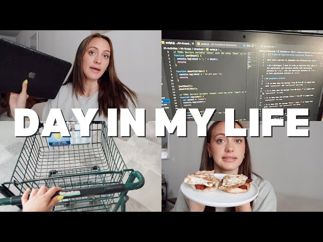 CODING BOOTCAMP DAY IN MY LIFE: Working full time + coding boot camp