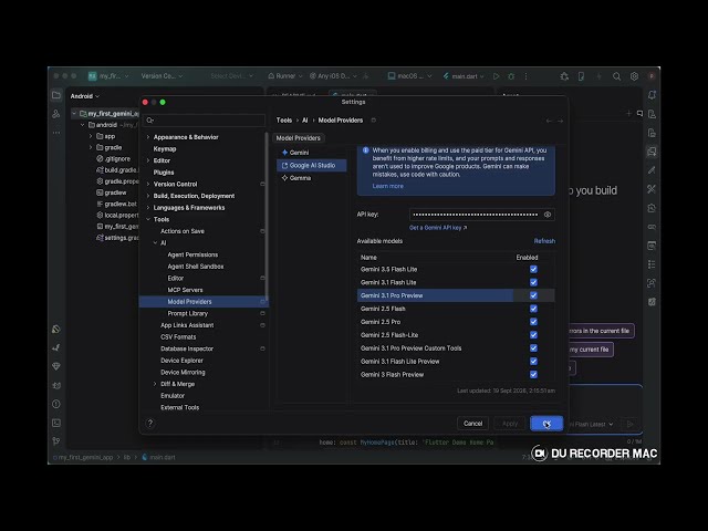 How to Set Up Gemini in Android Studio | Complete Gemini AI Setup (2026) | Gemini | Agent mode