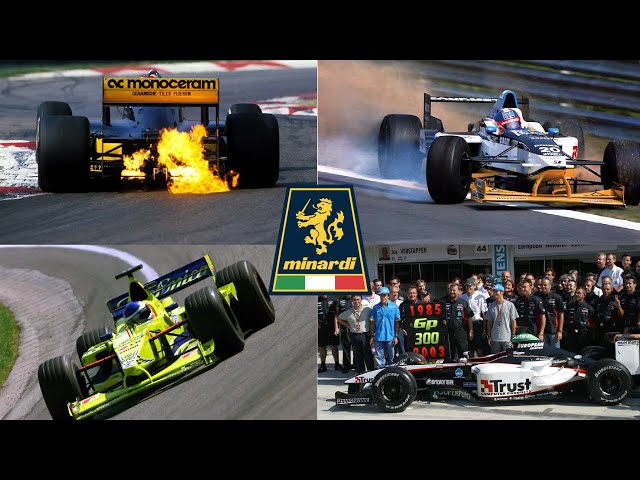 Ranking EVERY Minardi F1 car!