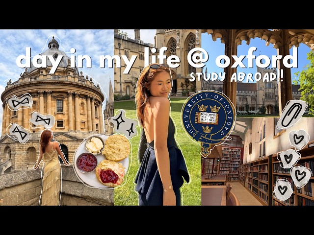 day in my life @ oxford 🏴󠁧󠁢󠁥󠁮󠁧󠁿⚔️ | study abroad, europe travel, dorm/campus tour