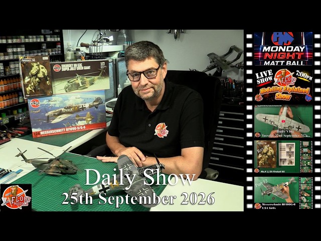 Flory Models Friday Round-up Show 25th September 2026