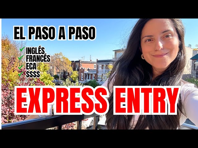 Express Entry - Residencia directo SIN TRABAJO en Canadá