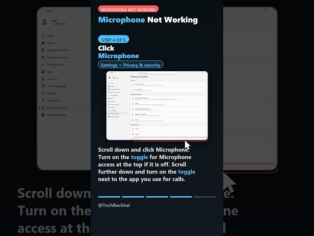 Fix Microphone Not Working on Windows 11 (Privacy Fix)