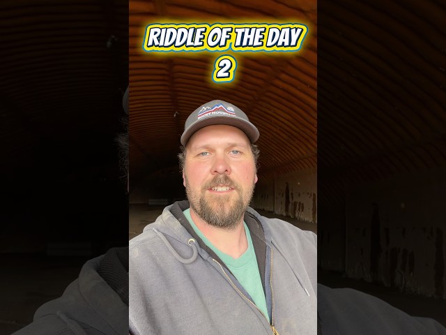 Riddle of the day episode 2. #agriculture #farm #riddles