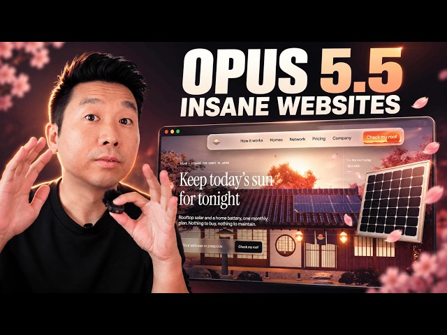 Incredible 3D Websites With Opus 5.5: My Full Workflow