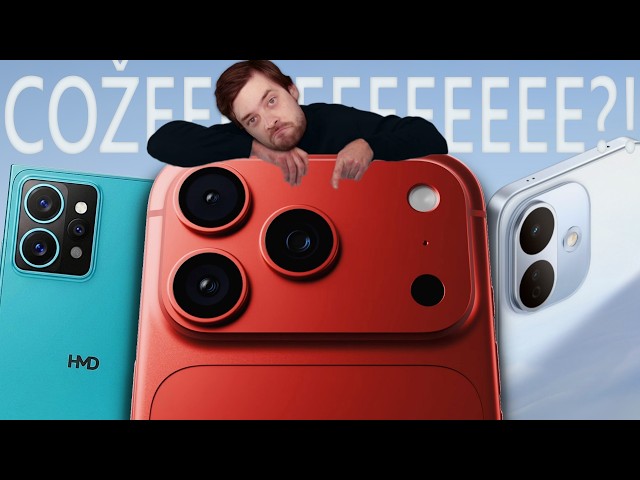 Tlustá cihla iPhone 18 Pro, bláznivé Redmi Note 17 Pro, zabité Pixely 11 a HMD Skyline 2 | Techweek