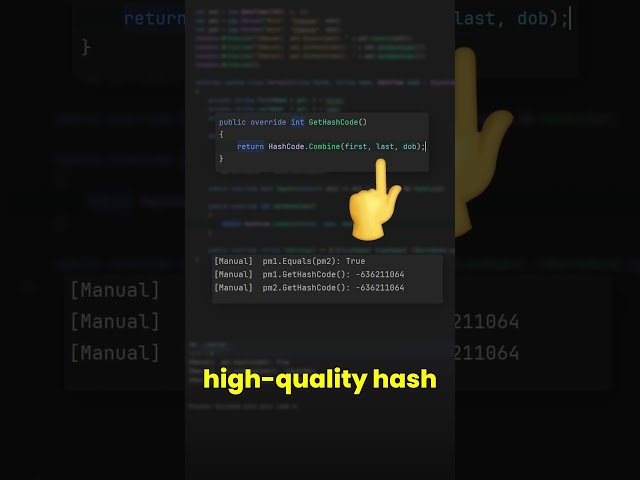 Hashcodes are awesome in .NET