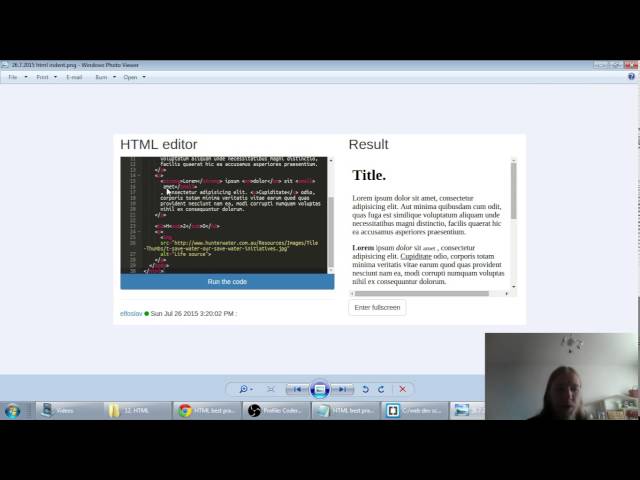 HTML best practices and common mistakes