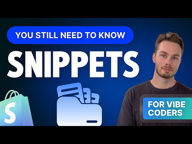 Shopify Snippets Tutorial (Shopify coding basics)