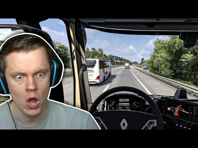 I Played Euro Truck Simulator 2 for the First Time and it was AMAZING