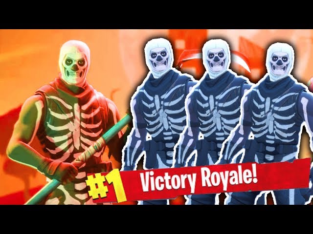 THE LEGENDARY SKELETON SQUAD! (BATTLE ROYALE WINS LIVE)