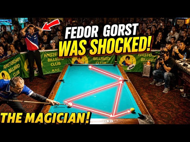 The Professor is IN: Efren Reyes vs Fedor Gorst (Amsterdam Billiards NYC) 