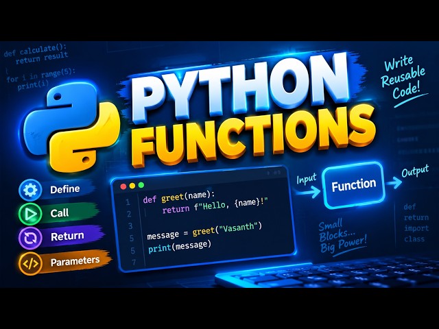 PYTHON FUNCTIONS OOPS-3