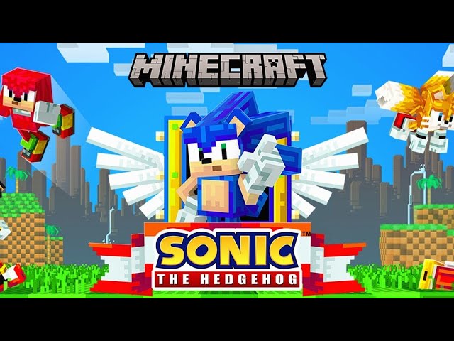 Sonic x Minecraft DLC Gameplay Walkthrough Part 1