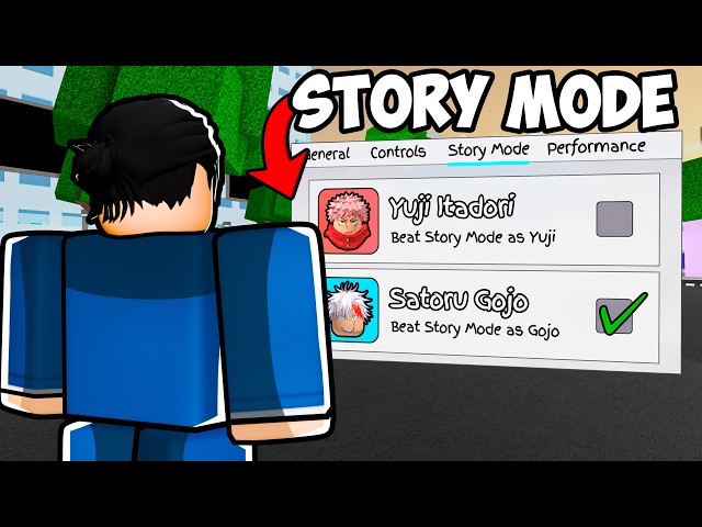 JUJUTSU SHENANIGANS ADDED A STORY MODE...