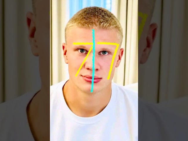 HOW TO DRAW THE ERLING HAALAND STEP BY STEP
