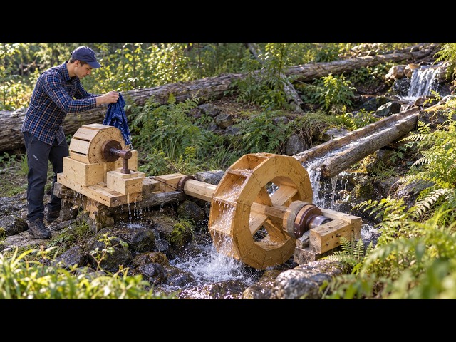 He Left Civilization to Build a Self-Sustaining Basecamp | Off-Grid Engineering