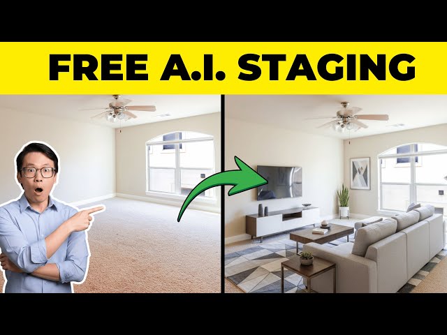 🤯 AI Real Estate Staging: Stage Your Listings For FREE