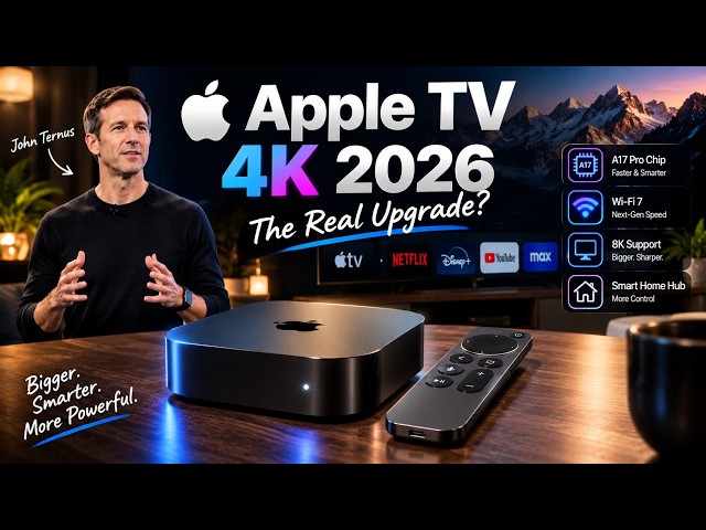 New Apple TV 4K: A17 Pro, 8GB RAM & Massive Leak?!