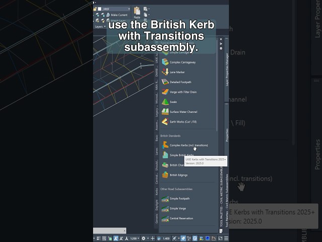 How to model Transition Kerb | #civil3d Made Easy | 4K Video | Tutorial  #cad