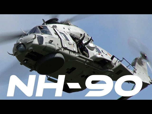 NH-90 Eurocopter NH90 SAR Belgium Rescue Demo -Florennes 2016