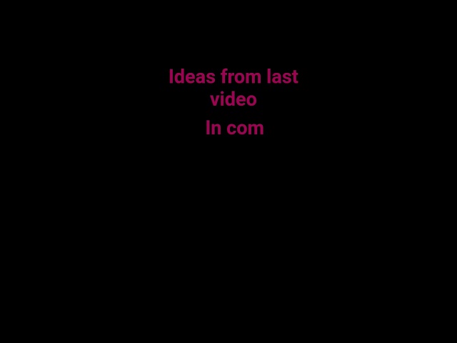 from last vid