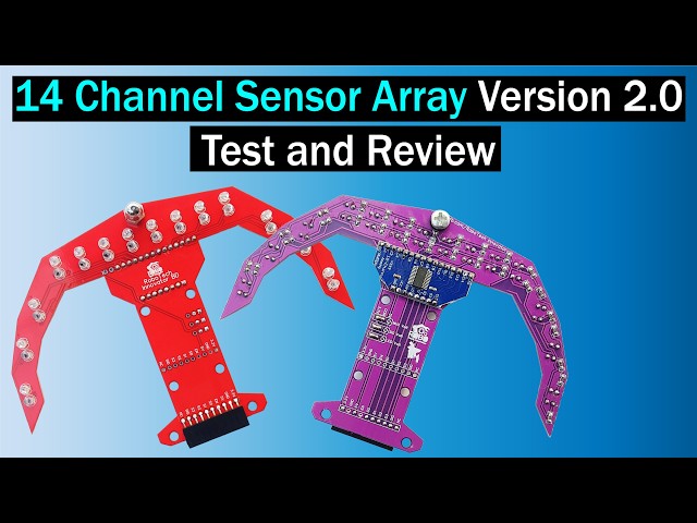 14 Channel Sensor Array for Fast Line Follower Robot | Advance Line Tracking Sensor