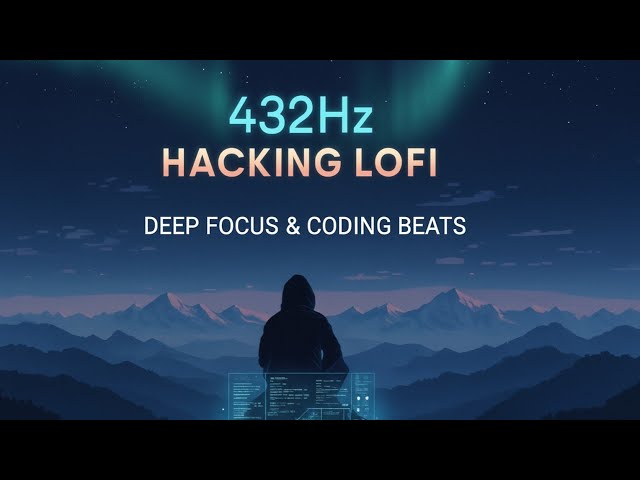 HACKING & Coding: Techno Lofi Beats for Deep Focus, Programming & Cyber Study 🏔️