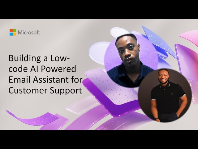 Building a Low-code AI Powered Email Assistant for Customer Support