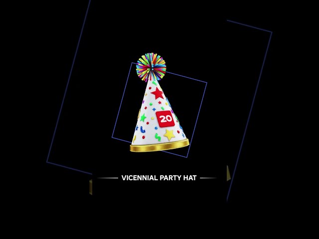 it’s not a party without a little confetti 🎉 new 20th anniversary items are out now on marketplace!