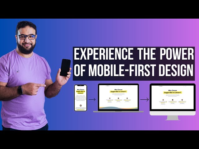 Creating a Mobile-First Design: How to Transform Your Website's User Experience