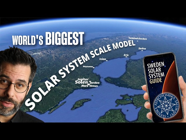 Explore the World's Biggest Solar System Scale model with this App!