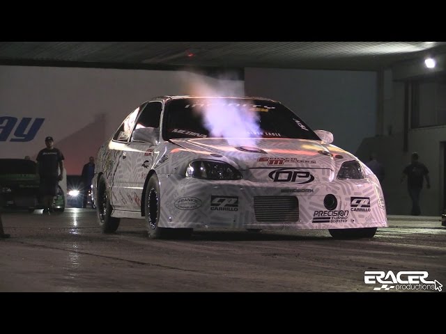 Eat Sleep Race 1000hp Sport FWD Civic 8.65 and 8.68 @ 176mph | DP Raceparts | ERacer